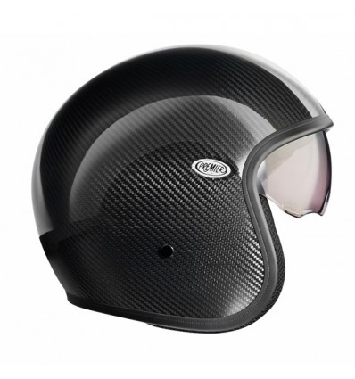 Casco Premier Jet Vintage Carbon neutro Casco Premier Jet Vintage Carbon neutro