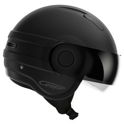 Casco Roof Cooper monocolore nero opaco Casco Roof Cooper monocolore nero opaco
