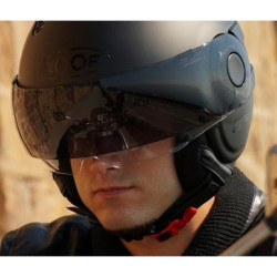 Casco Roof Cooper monocolore nero opaco Casco Roof Cooper monocolore nero opaco