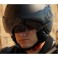 Casco Roof Cooper monocolore nero opaco Casco Roof Cooper monocolore nero opaco