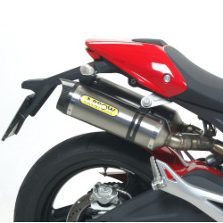 Terminali Arrow Street Thunder Alluminio per Ducati Monster 696, 796 e 1100 Terminali Arrow Street Thunder Alluminio per Ducati Monster 696, 796 e 1100