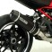 Terminale Arrow Street Thunder Alluminium Dark per Ducati Diavel, Multistrada e Monster 1200