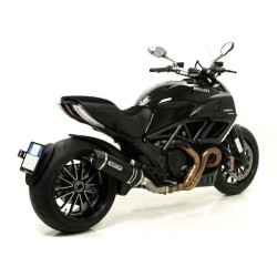 Terminale Arrow Street Thunder Alluminium Dark per Ducati Diavel, Multistrada e Monster 1200 Terminale Arrow Street Thunder Alluminium Dark per Ducati Diavel, Multistrada e Monster 1200