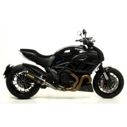 Terminale Arrow Street Thunder Full Carbon per Ducati Diavel, Multistrada e Monster 1200 Terminale Arrow Street Thunder Full Carbon per Ducati Diavel, Multistrada e Monster 1200