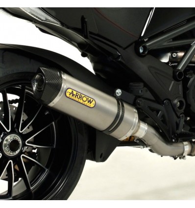 Terminale Arrow Street Thunder Titanium per Ducati Diavel, Multistrada e Monster 1200 Terminale Arrow Street Thunder Titanium per Ducati Diavel, Multistrada e Monster 1200