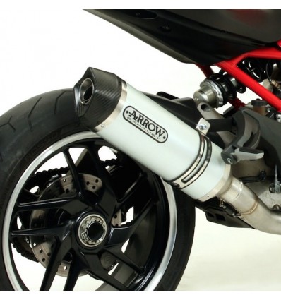 Terminale Arrow Street Thunder Alluminium per Ducati Diavel, Multistrada e Monster 1200 Terminale Arrow Street Thunder Alluminium per Ducati Diavel, Multistrada e Monster 1200