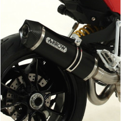 Terminale con raccordi Arrow Street Thunder Alluminium per Ducati Multistrada 1200 Terminale con raccordi Arrow Street Thunder Alluminium per Ducati Multistrada 1200