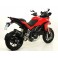 Terminale con raccordi Arrow Street Thunder Alluminium Dark per Ducati Multistrada 1200 Terminale con raccordi Arrow Street Thunder Alluminium Dark per Ducati Multistrada 1200