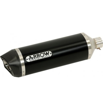 Terminale con raccordi Arrow Street Thunder Alluminium Dark per Ducati Multistrada 1200 Terminale con raccordi Arrow Street Thunder Alluminium Dark per Ducati Multistrada 1200