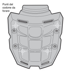 Portapacchi Givi Monokey per Triumph Tiger 800 e Tiger 800 XC Portapacchi Givi Monokey per Triumph Tiger 800 e Tiger 800 XC