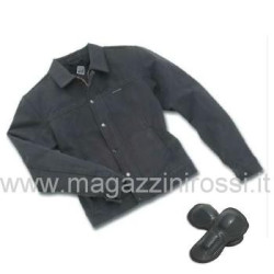 Giacca da moto Tucano Urbano Babsi Lady in canvas blu