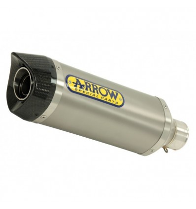 Terminale con raccordo Arrow Street Thunder Titanium per KTM Duke 125-200 Terminale con raccordo Arrow Street Thunder Titanium per KTM Duke 125-200