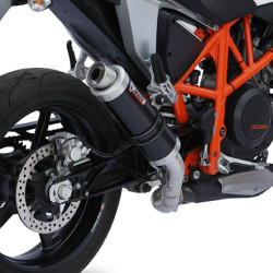 Terminale Mivv GP Steel Black per KTM Duke 690