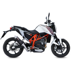 Terminale Mivv GP Steel Black per KTM Duke 690 Terminale Mivv GP Steel Black per KTM Duke 690