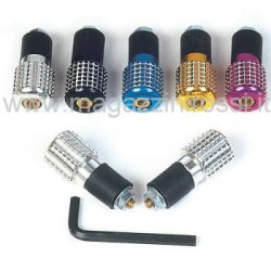 Terminali manubrio universali Grille vari colori