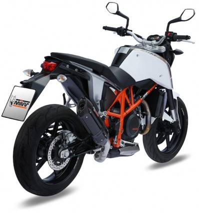 Terminale Mivv Suono Steel Black per KTM Duke 690 Terminale Mivv Suono Steel Black per KTM Duke 690