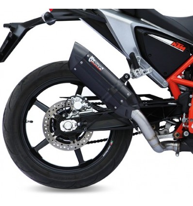 Terminale Mivv Suono Steel Black per KTM Duke 690 Terminale Mivv Suono Steel Black per KTM Duke 690