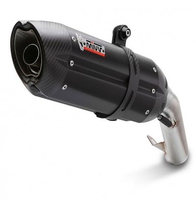 Terminale Mivv Suono Steel Black per KTM Duke 690