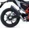 Terminale Mivv Suono Inox Carbon End per KTM Duke 690 Terminale Mivv Suono Inox Carbon End per KTM Duke 690