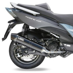 Marmitta Mivv Stronger Steel Black per Kymco Xciting 400