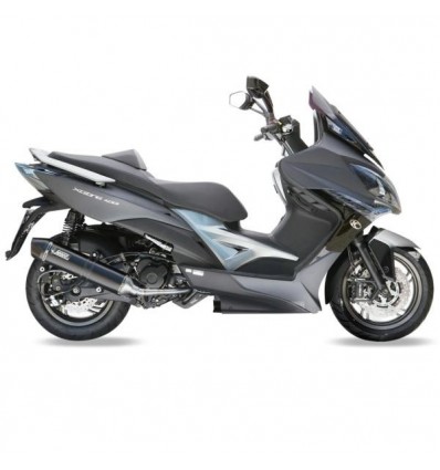 Marmitta Mivv Stronger Steel Black per Kymco Xciting 400