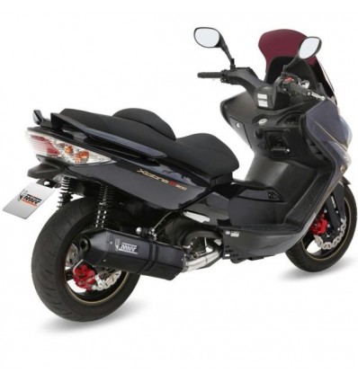 Scarico Mivv Speed Edge Black per Kymco Xciting 500 Scarico Mivv Speed Edge Black per Kymco Xciting 500