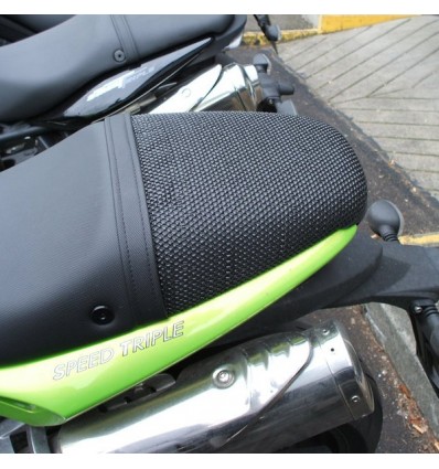 Rete antiscivolo passeggero Triboseat per sella Triumph Speed Triple 05-10 Rete antiscivolo passeggero Triboseat per sella Triumph Speed Triple 05-10