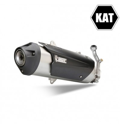 Scarico Mivv Urban KAT per Kymco Agility 08-12, Agility 150 08-12 e People S125 08-09