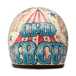 Casco DMD Helmets serie Vintage grafica Circus Casco DMD Helmets serie Vintage grafica Circus