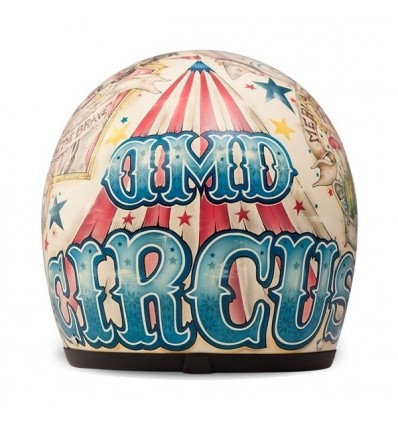 Casco DMD Helmets serie Vintage grafica Circus Casco DMD Helmets serie Vintage grafica Circus