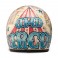 Casco DMD Helmets serie Vintage grafica Circus Casco DMD Helmets serie Vintage grafica Circus