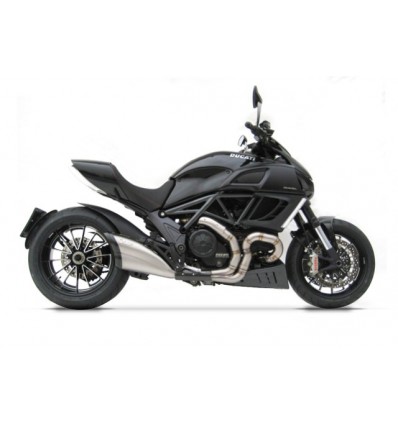 Terminale Zard Inox Racing Omologato nero per Ducati Diavel Terminale Zard Inox Racing Omologato nero per Ducati Diavel