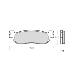 Pasticche freno Brembo Carbon Ceramic per MBK Skyliner 250, Yamaha X-Max 125/250... Pasticche freno Brembo Carbon Ceramic per MBK Skyliner 250, Yamaha X-Max 125/250...