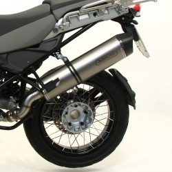 Terminale Arrow Maxi Race-Tech Titanium per BMW R1200GS 10-12 Terminale Arrow Maxi Race-Tech Titanium per BMW R1200GS 10-12