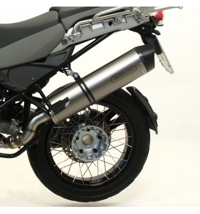 Terminale Arrow Maxi Race-Tech Alluminium Carby per BMW R1200GS 10-12 Terminale Arrow Maxi Race-Tech Alluminium Carby per BMW R1200GS 10-12