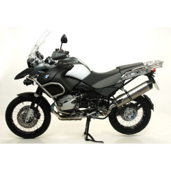 Terminale Arrow Maxi Race-Tech Alluminium Carby per BMW R1200GS 10-12 Terminale Arrow Maxi Race-Tech Alluminium Carby per BMW R1200GS 10-12
