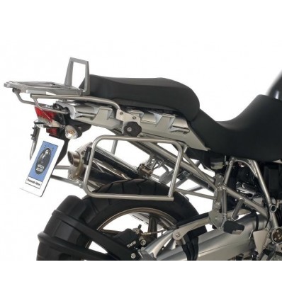 Coppia telai laterali Hepco & Becker Lock It per BMW R1200GS 08-12 argento Coppia telai laterali Hepco & Becker Lock It per BMW R1200GS 08-12 argento
