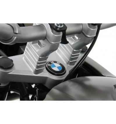 Riser alza manubrio 40mm Hepco & Becker per BMW R1200GS e GS Adventure 08-12 Riser alza manubrio 40mm Hepco & Becker per BMW R1200GS e GS Adventure 08-12
