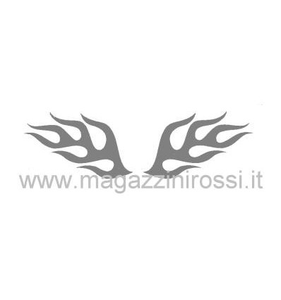 Decorazioni prespaziate Tribal decor argento