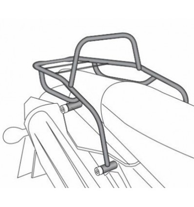 Portapacchi Hepco & Becker Rear Rack per Yamaha XT660X e XT660R 04-06
