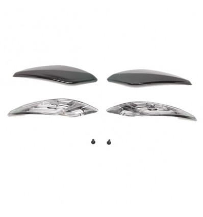 Prese aria superiori Shoei per XR1100 nere Prese aria superiori Shoei per XR1100 nere
