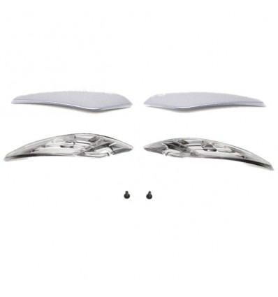 Prese aria superiori Shoei per XR1100 pearl grey Prese aria superiori Shoei per XR1100 pearl grey