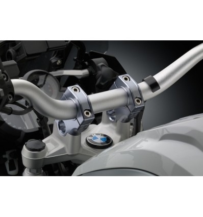 Kit riser Rizoma rialzati e arretrati per BMW R1200GS LC e R1250 GS Kit riser Rizoma rialzati e arretrati per BMW R1200GS LC e R1250 GS