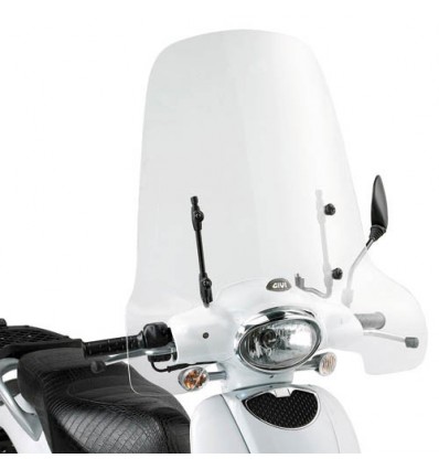 Parabrezza Givi per Aprilia Scarabeo 50 Street Parabrezza Givi per Aprilia Scarabeo 50 Street