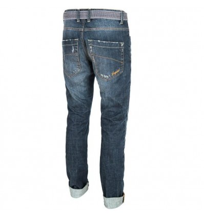 Pantalone jeans da moto PMJ Jeans Legend Cafè Racer con rinforzi in Twaron Pantalone jeans da moto PMJ Jeans Legend Cafè Racer con rinforzi in Twaron
