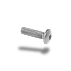 Bullone in ergal 002 testa bombata 6x25mm