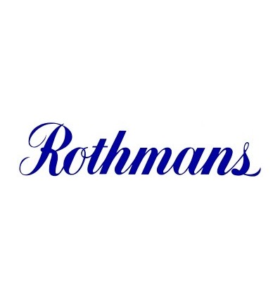 Adesivo scritta Rothmans cm 30 blu Adesivo scritta Rothmans cm 30 blu