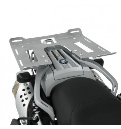 Estensione in alluminio Hepco & Becker per portapacchi su BMW G650GS dal 2011