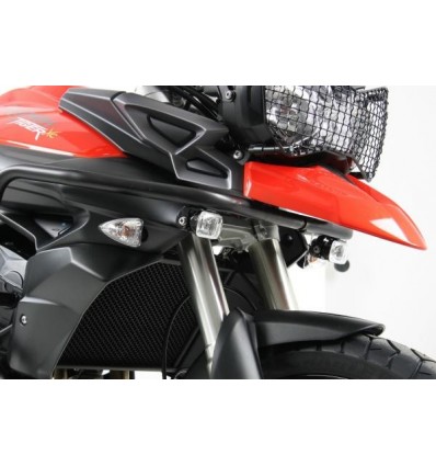 Coppia di faretti Hepco & Becker Micro Flooter per Triumph Tiger 800 e 800XC Coppia di faretti Hepco & Becker Micro Flooter per Triumph Tiger 800 e 800XC