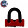 Bloccadisco bloccacorona Abus Granit XS rosso Bloccadisco bloccacorona Abus Granit XS rosso
